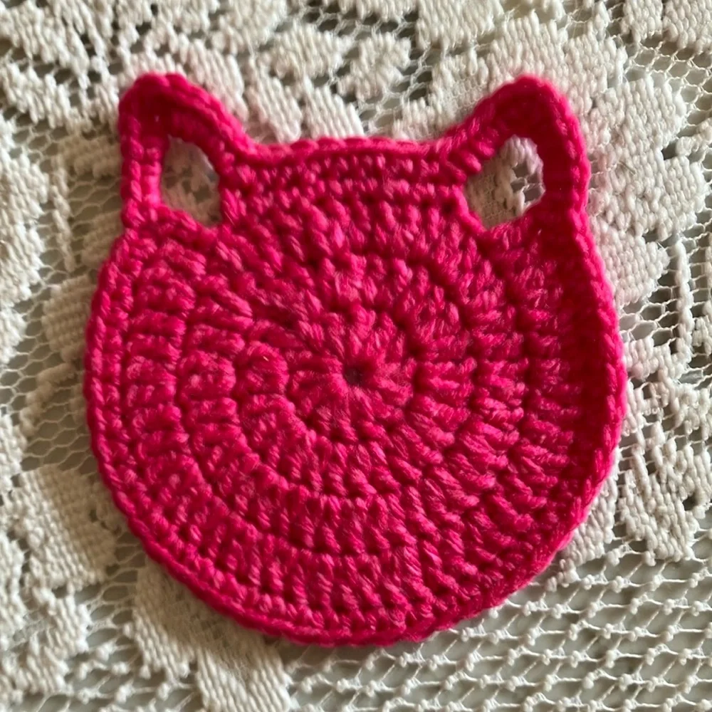 NWOT Handmade Crocheted Coaster Set